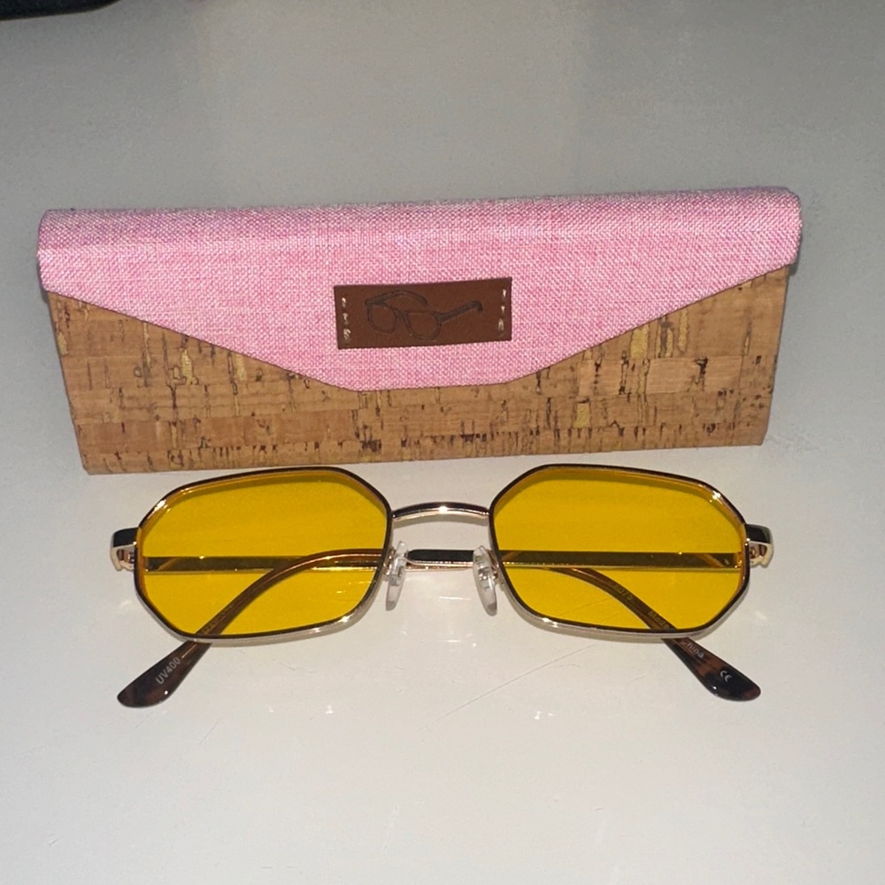Yellow Lens Sunglasses
